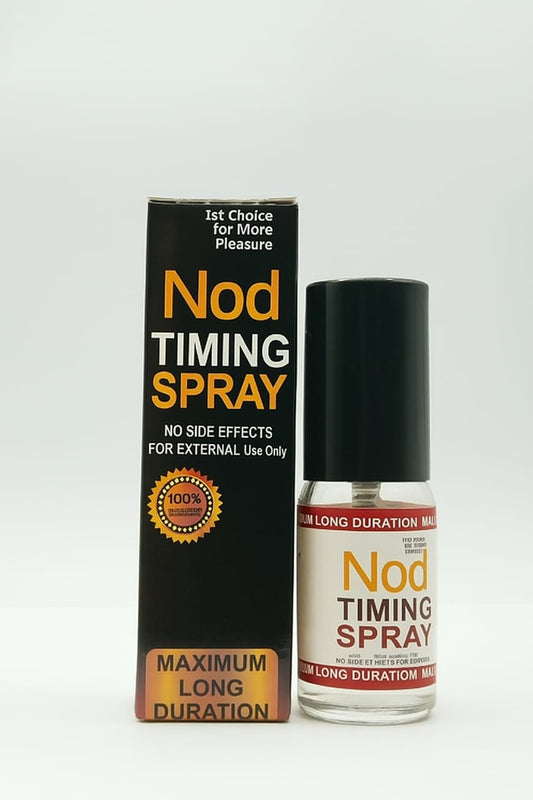Nod Timing Spray – Confidence When You Need It Most