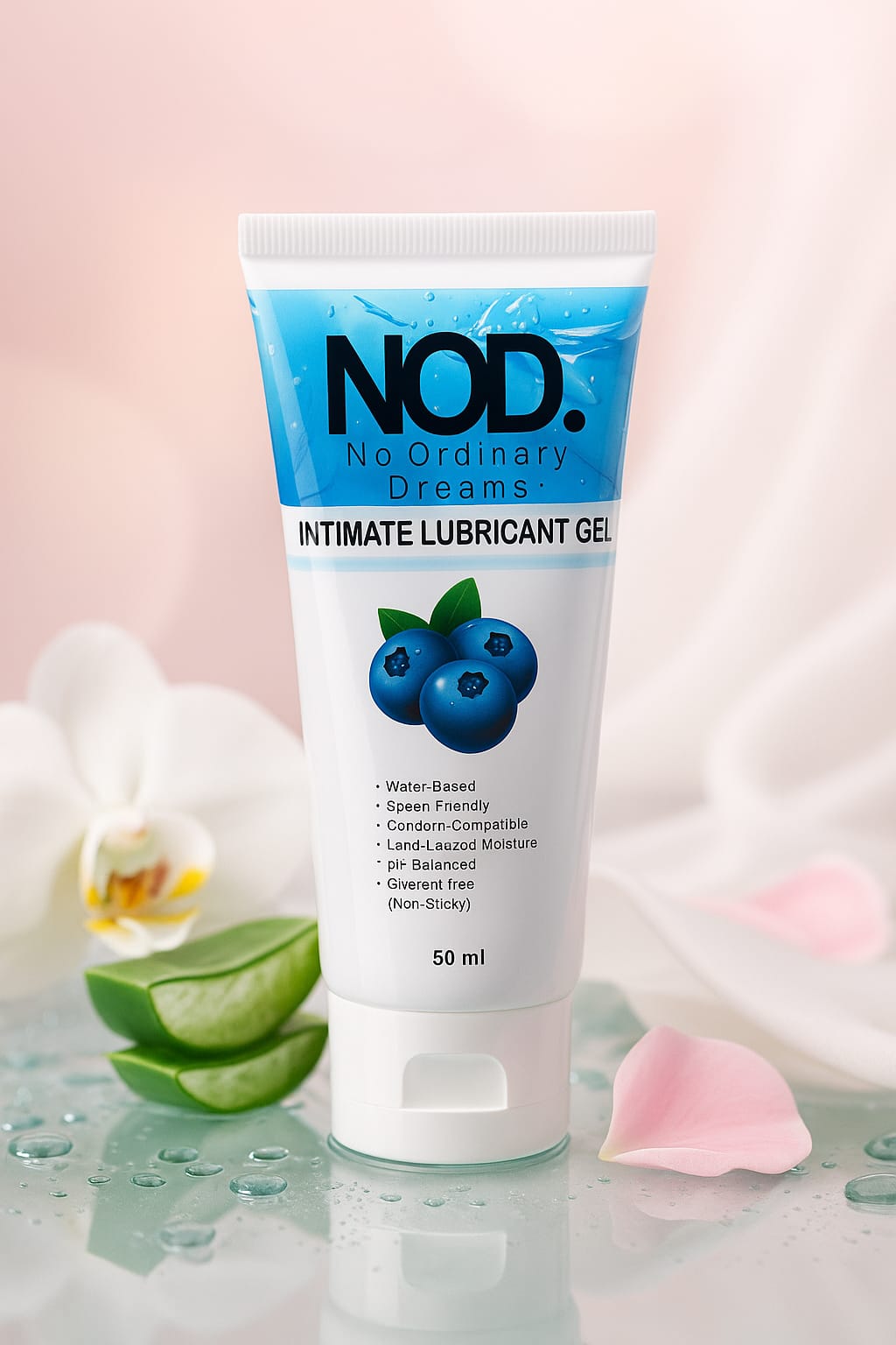 Premium NOD Intimate Lubricant Gel – Long-Lasting Delay Timing Formula (80ml)