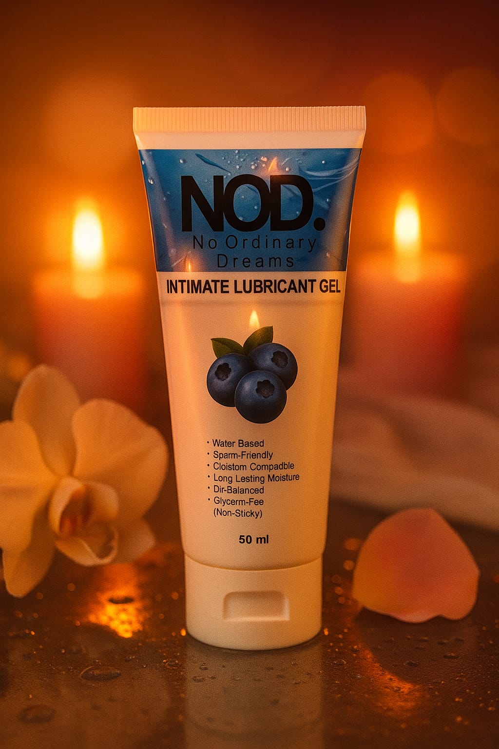 Premium NOD Intimate Lubricant Gel – Long-Lasting Delay Timing Formula (80ml)